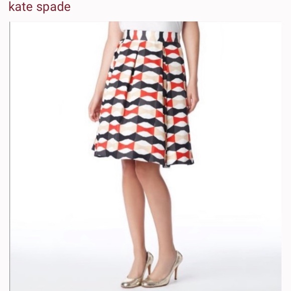 kate spade Dresses & Skirts - ♠️ Kate Spade ♠️ pleated Skirt retro vintage look!
